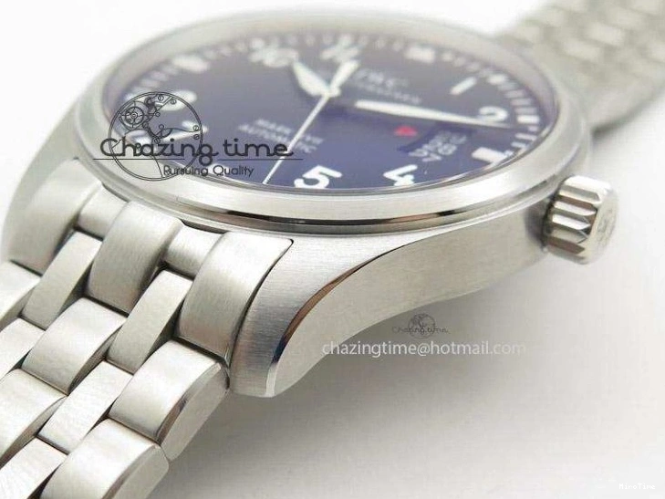 MIROTIME 0320 Mark XVII 1:1 MK Maker Best Edition SS Black Dial On SS Bracelet A OnTrend 7375